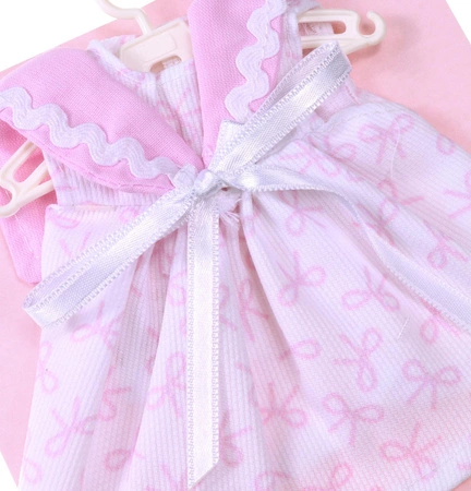 Biała sukienka dla lalki Asi 3113920