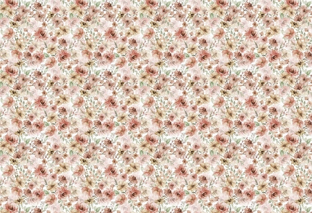 GARDEN OF MEMORIES - Tapeta W Stylu Boho Do Dziewczęcego Pokoju