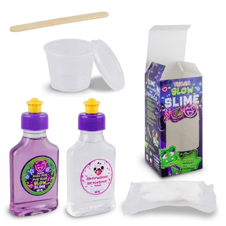 ZESTAW DIY SUPER SLIME – GLOW IN THE DARK tuban