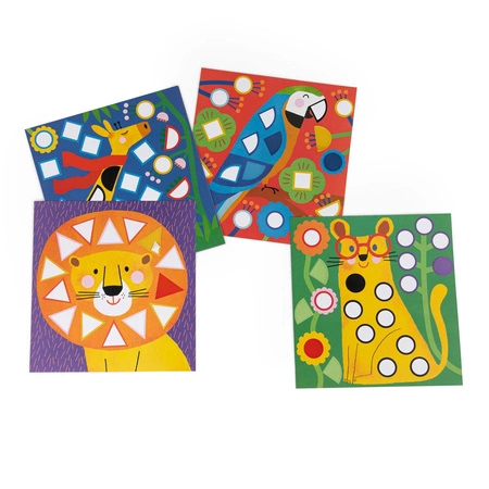 Naklejki geometryczne mozaiki LES TOUPITIS 679605