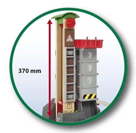 BRIO World Zestaw Magazynowy z Windą