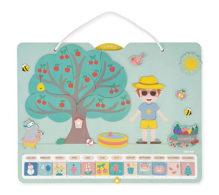 Kalendarz pory roku magnetyczny 3+, Janod