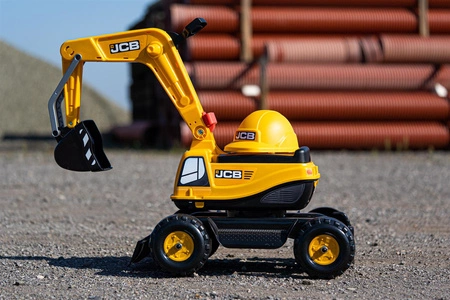 FALK Koparka JCB DIGGER Obrotowa Żółta Ruchoma Łyżka Od 3 Lat.