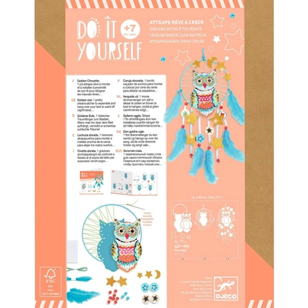 Zrób to sam - Łapacz snów ZŁOTA SOWA DJ07961