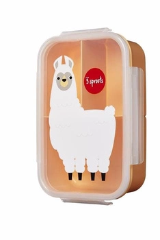 3 Sprouts Lunchbox Bento Lama Peach