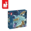 Puzzle artystyczne Spotkanie tygrysów 1000 elementów 9+ Made in Poland, Janod
