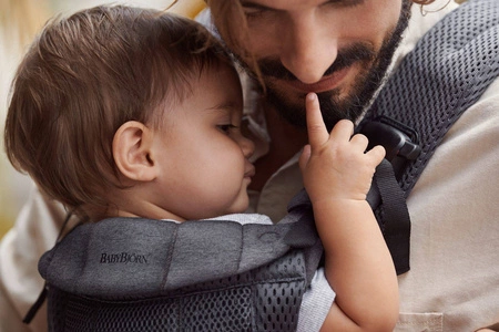 BABYBJORN - nosidełko Harmony 3D Mesh, Antracyt