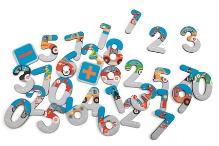 Scratch, Magnetyczne Cyferki Miasto