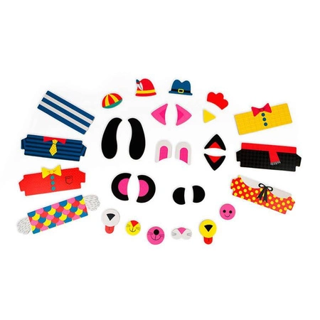 Układanka drewniana magnetyczna Zwierzątka, Janod