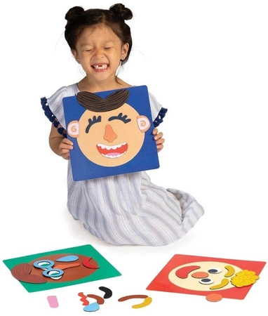 Zestaw magnetyczny układanka Twarz pełna emocji 158960-Manhattan Toy, zabawki kreatywne