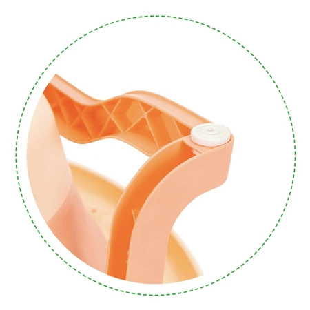 Wanienka dla dzieci wanna turstyczna składana odpływ różowa