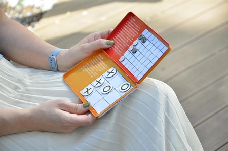 Gra magnetyczna The Purple Cow - Kółko i Krzyżyk