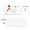 Play&Go Dwustronna Mata Piankowa EEVAA 3w1 Alphabet / Terrazzo