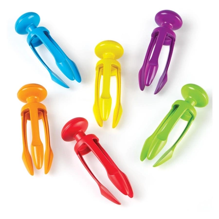 Trójramienne Szczypce, Chwytaki dla dzieci, Zestaw 6 szt.