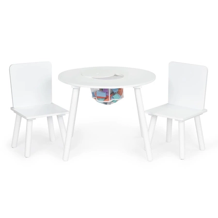 Stół stolik +2 krzesła meble dla dzieci komplet Ecotoys