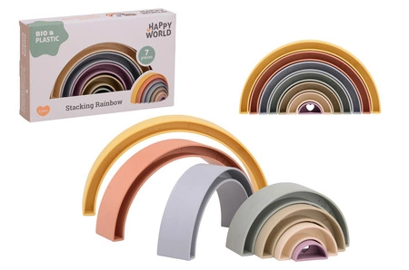 Tęcza do układania BIOplastik Happy Word 12 m+