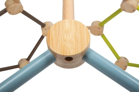 Drewniana kopuła do wspinaczki Przygoda Small Foot 12487 zabawy ruchowe i rozwojowe