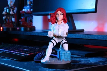 Stojak Marvel Black Widow (biały kombinezon - 20 cm)