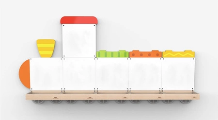 VIGA Tablica magnetyczna - Lokomotywa