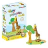 Jumping Clay | Zestaw kreatywny Sawanna - Żyrafa