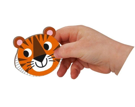 Magnetyczna układanka Zwierzęta Magnetibook, Janod