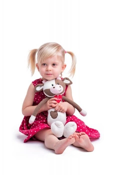 Maskotka pluszowa krówka Rosie 40cm