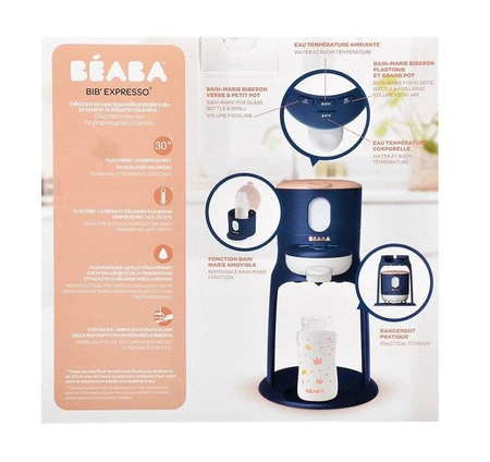 Beaba Bib'expresso® Ekspres do mleka 2w1 Night blue