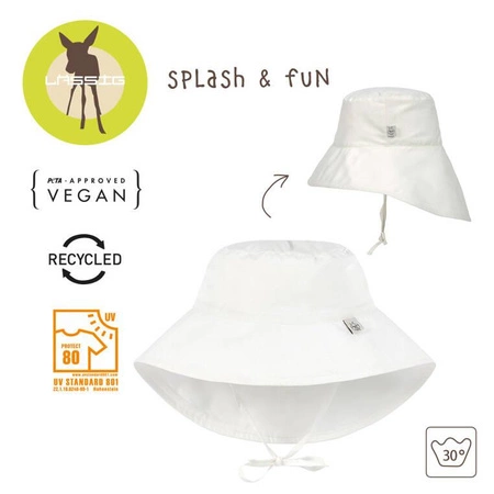 Lassig Kapelusz przeciwsłoneczny z osłoną karku UV80 Splash & Fun nature, rozm. 46/49