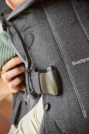 BABYBJORN ONE - nosidełko, Denim Szary/Ciemnoszary