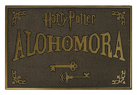 Wycieraczka gumowa pod drzwi Harry Potter (alohomora) (60x40 cm)