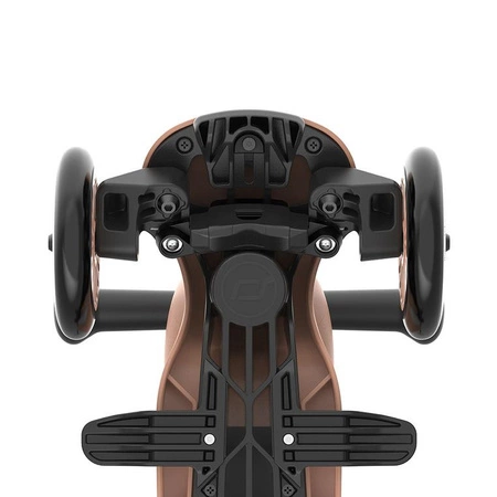 SCOOTANDRIDE Highwaykick 1 Push and Go 2w1 Jeździk i hulajnoga z rączką do prowadzenia 1-5 lat Mocha