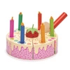 Tęczowy, drewniany tort urodzinowy, Tender Leaf Toys
