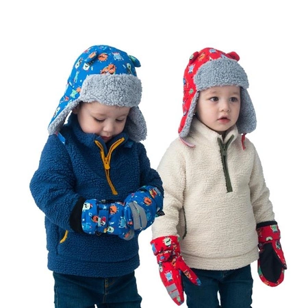 FlapJack Rękawiczki Dziecięce z Jednym Palcem Potwór M