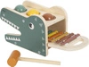 Ksylofon dla dzieci instrument muzyczny i przebijanka Krokodyl Safari Small Foot 12461