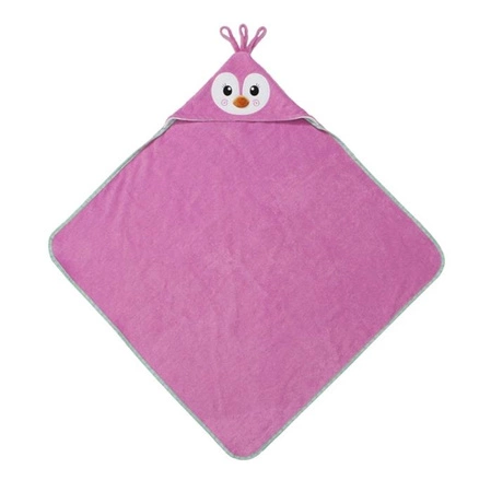 Zoocchini Ręcznik dla Niemowlaka z Kapturem Pingwin