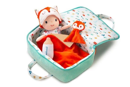 LILLIPUTIENS Lalka z zestawem podróżniczym z walizeczką i akcesoriami Alex 12 m+