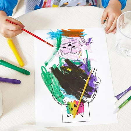 Janod Kredki żelowe 10 kolorów 3+