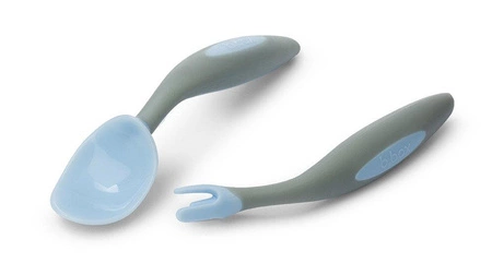 Pierwsze sztućce BLW dla niemowląt, Gelato Bubblegum, b.box