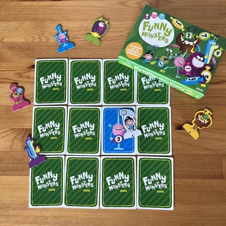 Auzou Gra Wesołe potwory 62056