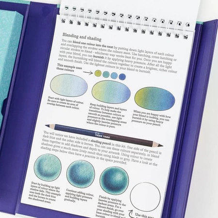 Tiger Tribe Zestaw do Rysunku – Metaliczne Kredki