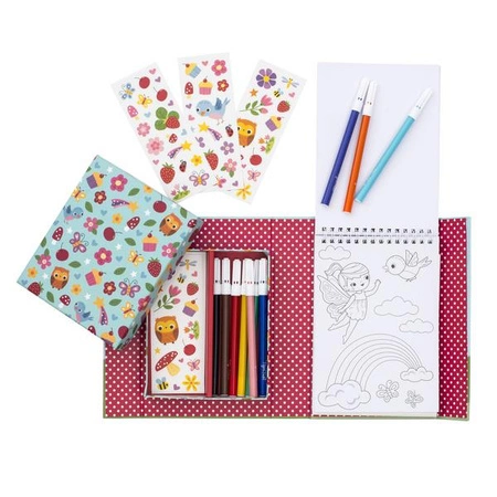 Tiger Tribe Zestaw Kolorowanek - Leśne Wróżki