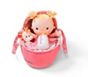 LILLIPUTIENS Lalka dzidziuś w gondoli z przytulanką i butelką mleka Louise 9 m+