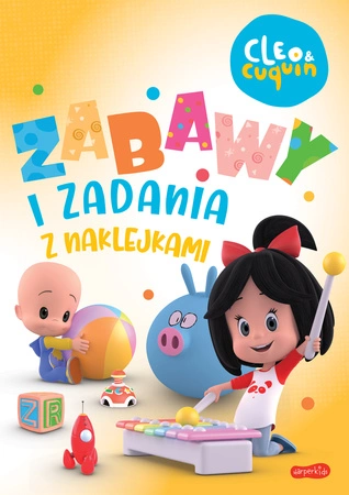 Cleo i Cuquin. Zabawy i zadania z naklejkami