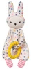 DouDou kocyk przytulanka i gryzak Królik Baby Blossom 159560-Manhattan Toy, zabawki dla niemowląt