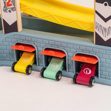 Zjeżdżalnia z superszybkimi autami 18 mies.+ TOPBRIGHT