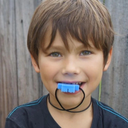 Gryzak terapeutyczny Robot, czerwony, Jellystone Designs