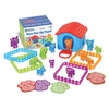 Sorter Pieski, Zestaw do nauki liczenia, kolorów i kształtów, 28 elementów
