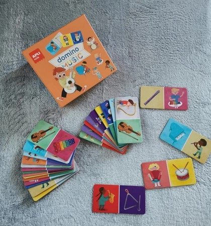 Gra Domino Expressions Apli Kids - Muzyka