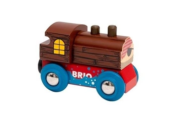 BRIO Drewniana Lokomotywa Pirat