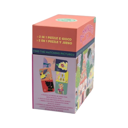 Bajkowy Świat gra domino 2 w 1